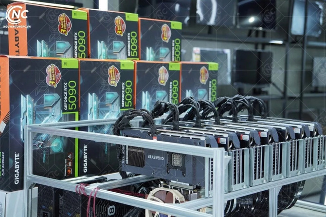 Koparki kryptowalut przeszły ewolucję, teraz zmieniają się w serwery AI. Wietnamski sklep montuje ciekawe konstrukcje [3]