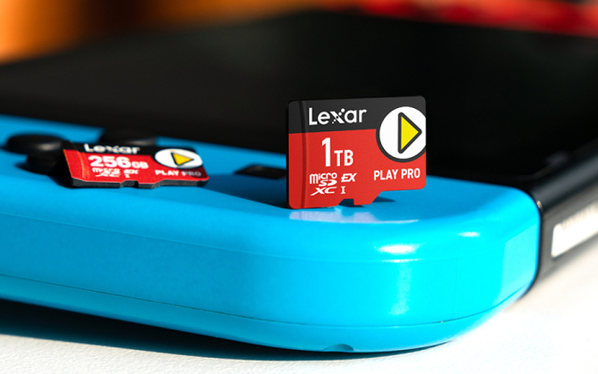 Lexar przedstawia pierwszą kartę microSD Express dla Nintendo Switch 2 o pojemności 1 TB. Transfery lepsze niż w SSD na SATA III [3]