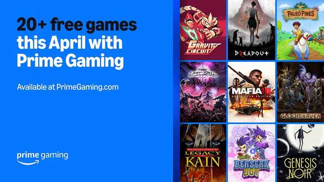Prime Gaming - rozpiska gier na kwiecień, wśród nich Mafia III: Definitive Edition, Minecraft Legends i Thief Gold [1]
