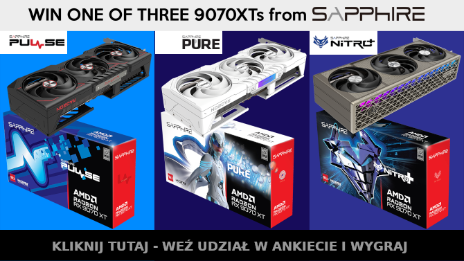 Ankieta EHA 2025 dotycząca sprzętu, trendów zakupowych i technologii. Do wygrania trzy karty graficzne Sapphire RX 9070 XT [nc1]