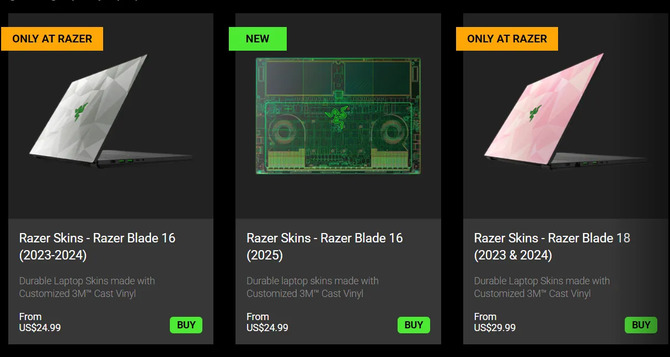 Laptopy Razer tymczasowo znikają ze sklepu producenta w USA. Powodem są cła importowe ogłoszone przez administrację Trumpa [1]