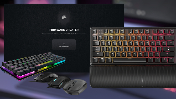 Corsair wprowadza nową możliwość aktualizacji swoich urządzeń. Wystarczy przeglądarka internetowa [2]