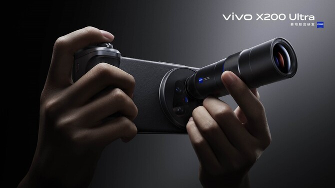 Nowy vivo X200 Ultra może okazać się najlepszym fotosmartfonem na rynku. Wszystko przez odłączany obiektyw i dodatkowy uchwyt [1]
