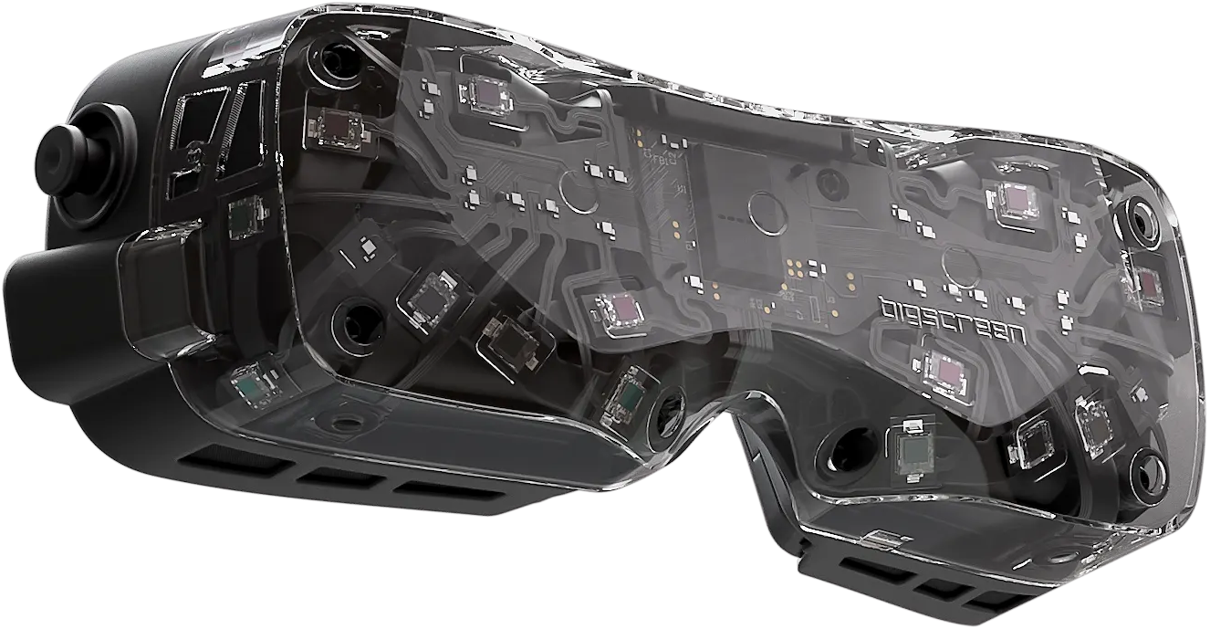 Bigscreen Beyond 2 oraz 2e - ultralekkie gogle VR z ekranami micro