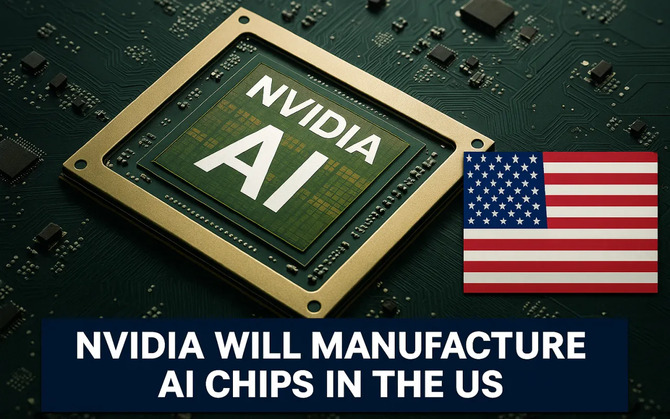 NVIDIA inwestuje w produkcję chipów AI w USA. Nowe fabryki w Arizonie i Teksasie odpowiedzią na napięcia handlowe [1]