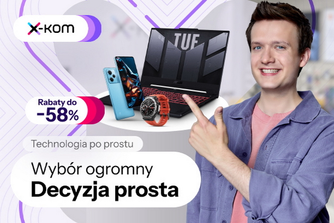 Świąteczne promocje w sklepach x-kom - tańsze laptopy, zasilacze i obudowy komputerowe, telefony i komputery dla graczy [nc1]