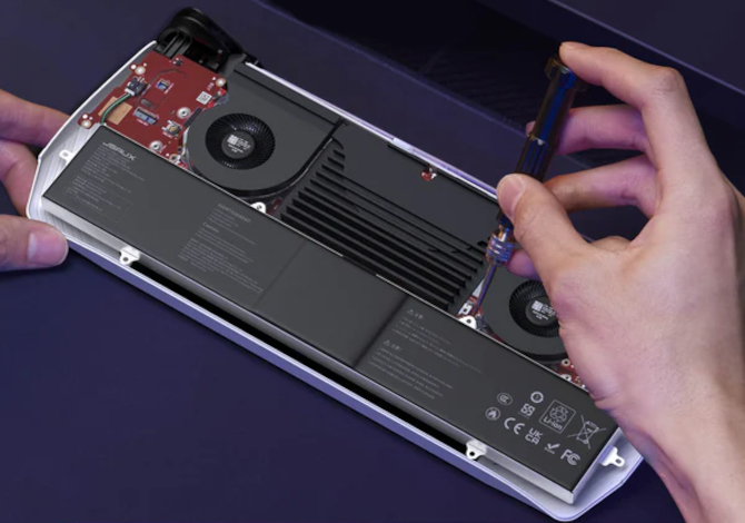 Krótki czas pracy na ASUS ROG Ally? Z tym zestawem możesz sam wymienić akumulator na większy i poprawić system chłodzenia [2]