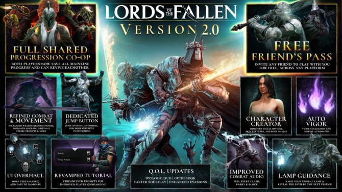 Lords of the Fallen - pojawiła się wersja 2.0, mająca ostatecznie poprawić jedno z największych rozczarowań 2023 roku [2]