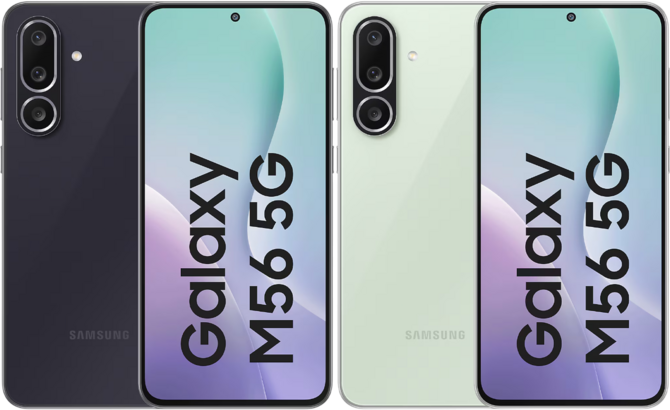Samsung Galaxy M56 5G - nadchodzi smartfon z długim wsparciem i Exynosem 1480. Smukła konstrukcja przynosi też pewien regres [1]