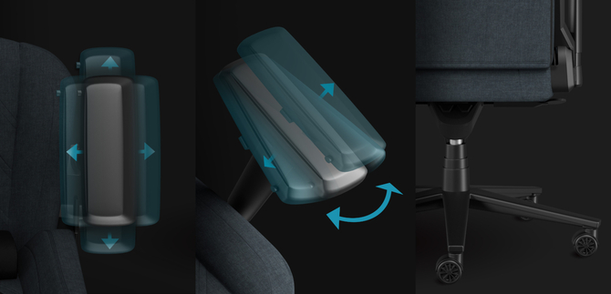 Genesis Nitro 800, Nitro 660 oraz Trit 660 RGB - nowe fotele dla graczy. Regulowane podłokietniki i poduszki Memory Foam [6]