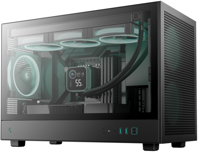 DeepCool CH260 i DeepCool CH270 DIGITAL - kompaktowe obudowy komputerowe, które wspierają płyty z odwróconymi złączami [5]