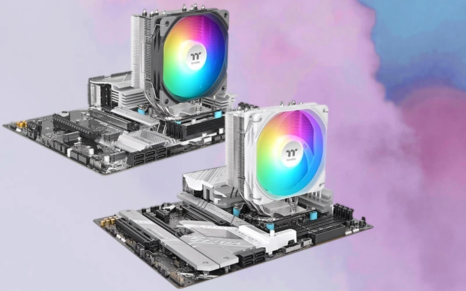 Thermaltake UX400 - debiut tanich chłodzeń powietrznych dla procesorów AMD Ryzen i Intel Core Ultra [1]