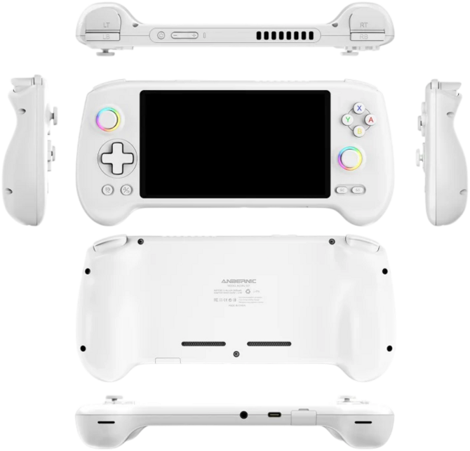 Anbernic RG 557 - handheld do gier, który oferuje chip Dimensity 8300, system Android oraz ekran AMOLED [3]
