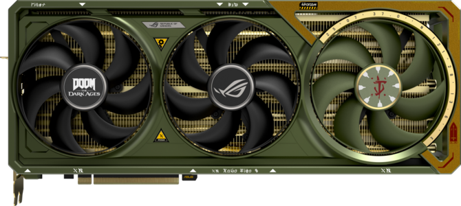 ASUS ROG Astral GeForce RTX 5080 DOOM Edition to limitowana karta graficzna dla fanów gry DOOM: The Dark Ages [2]