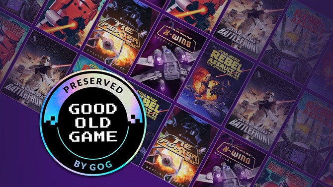 Klasyka Star Wars wchodzi do GOG Preservation Program, w tym Dark Forces, Battlefront i X-Wing. Wyprzedaż gier z uniwersum [1]