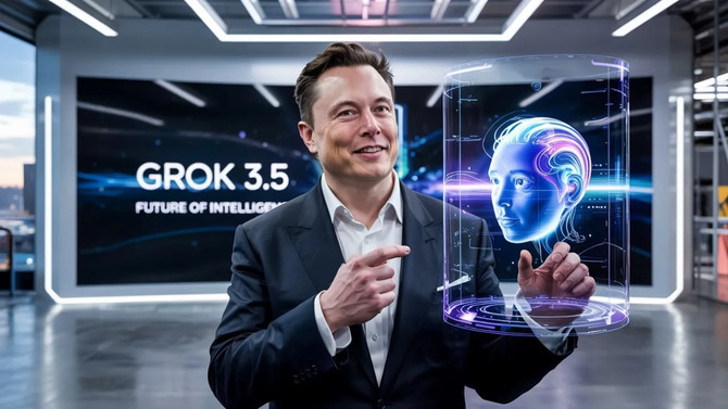 Grok 3.5 odpowie na pytania bez przeszukiwania Internetu. Gwarantuje to sam Elon Musk [1]