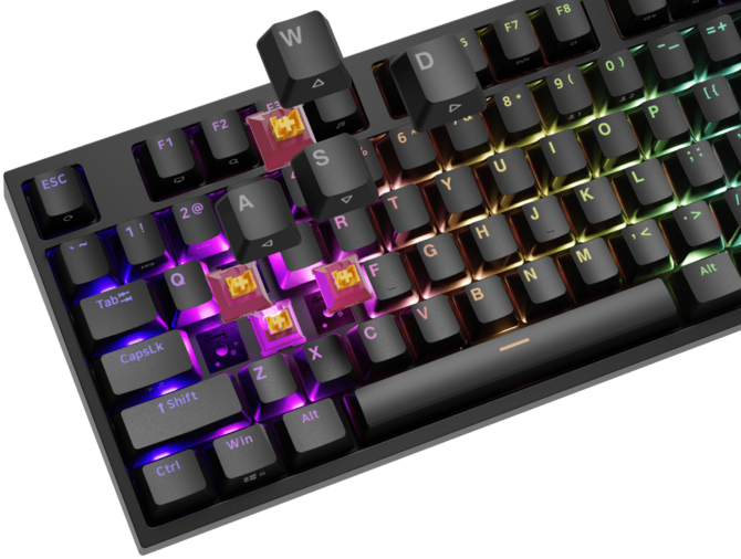 Genesis Thor 404 - powrót udanej klawiatury mechanicznej w większej odsłonie. Hot-Swap, podświetlenie RGB i wiele więcej [4]