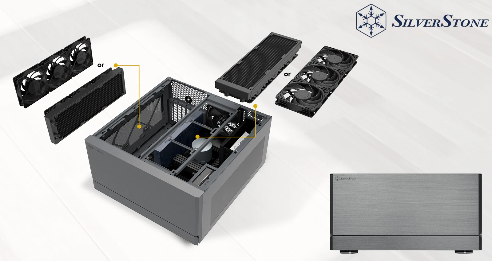 SilverStone Crown 04 - zapowiedź przestronnej obudowy typu HTPC, która ...
