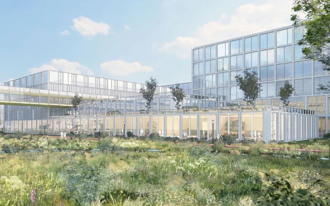 ASML planuje rozbudowę i stara się o wydanie pozwoleń na wzniesienie nowych obiektów na terenie 43 hektarów [1]