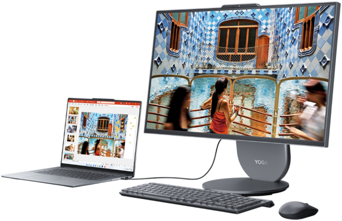 Lenovo Yoga 27 - nowa odsłona komputera All-in-One z Intel Core Ultra 9 285H. Oryginalna konstrukcja o sporej funkcjonalności [4]