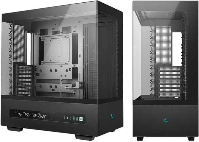 DeepCool CH690 DIGITAL - pojemna obudowa komputerowa z wyświetlaczem i szklanymi panelami [1]
