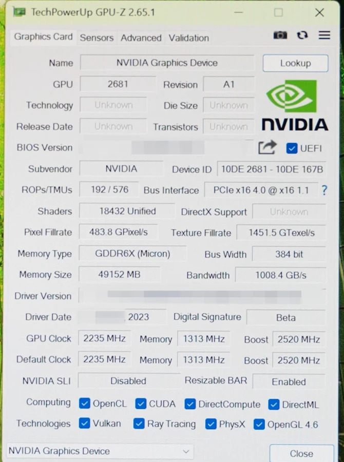 NVIDIA TITAN ADA - karta graficzna, która obrosła legendą została przetestowana przez niemieckiego entuzjastę PC [2]