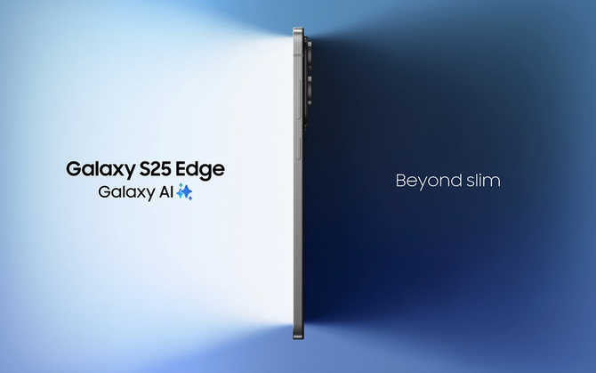 Premiera Samsung Galaxy S25 Edge. Smukły, ale i wytrzymały smartfon ze Snapdragonem 8 Elite i Androidem 15 [1]