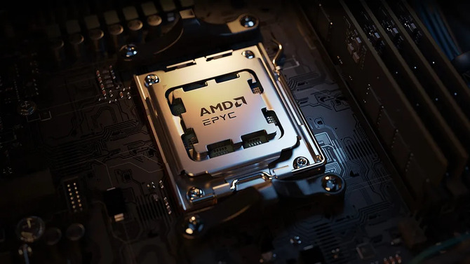 AMD EPYC 4005 - premiera procesorów Zen 5 dla małych firm. Jeden z modeli otrzymał pamięć podręczną 3D V-Cache [1]