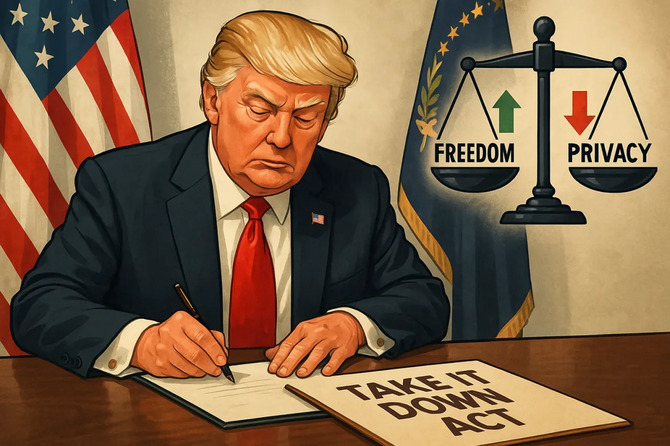 Trump podpisuje ustawę TAKE IT DOWN Act. Intymne treści wizualne, revenge porn i deepfake’i znikną z sieci w 48 godzin [1]