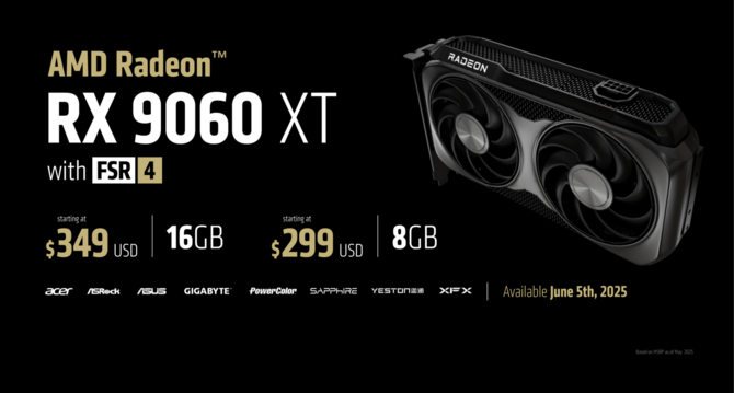 AMD Radeon RX 9060 XT - Omówienie wydajności karty graficznej RDNA 4. Poznaliśmy również ceny wersji z 8 i 16 GB pamięci [5]
