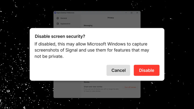 Signal kontra Windows Recall, czyli jak wykorzystano DRM do ochrony prywatności w aplikacji desktopowej [2]