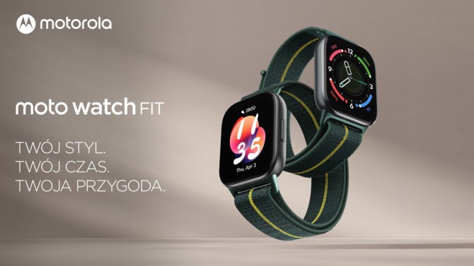 Motorola moto watch fit - premiera niedrogiego smartwatcha dla aktywnych. Na pokładzie jasny ekran OLED i mocna bateria [1]