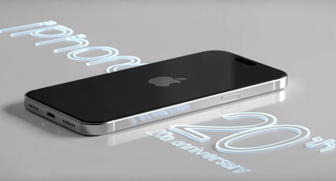 Czy rok 2027 przyniesie prawdziwą rewolucję w wyglądzie iPhone’a? Możliwy brak ramek oraz Face ID pod ekranem [1]