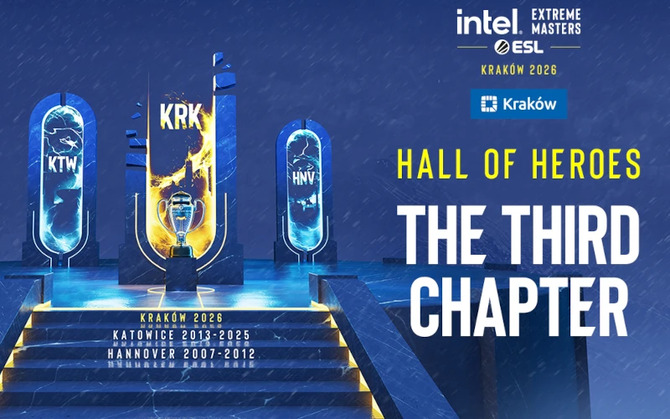 Intel Extreme Masters 2026 z historycznymi zmianami, wydarzenie oficjalnie odbędzie się w Krakowie. Zabraknie jednak IEM EXPO [1]