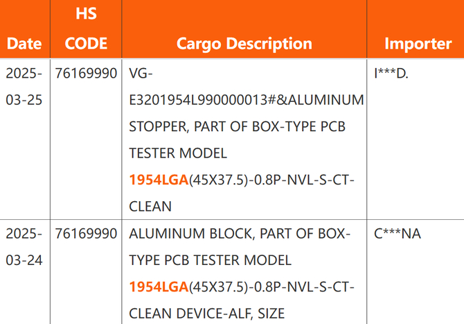 Intel Nova Lake - socket LGA 1954 może być kompatybilny ze starszymi chłodzeniami dla procesorów Core Ultra [2]