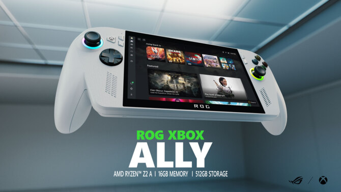 ASUS ROG Xbox Ally oraz ROG Xbox Ally X - Przenośne konsole do gier z AMD Ryzen Z2 A oraz Ryzen AI Z2 Extreme [5]