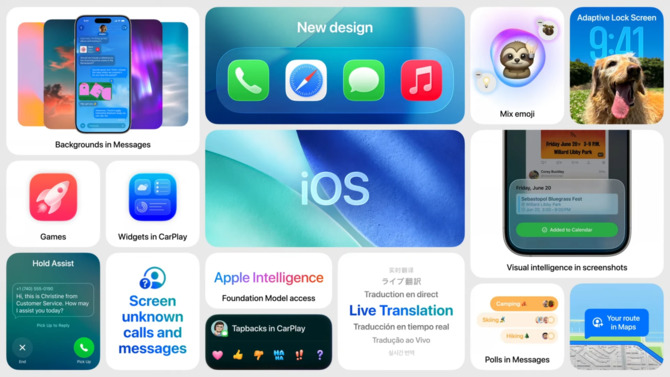 Apple iOS 26 - nowości dla iPhone'ów z WWDC 2025. Nowy design Liquid Glass, zmiany w interfejsie, translacja na żywo i wiele więcej [1]