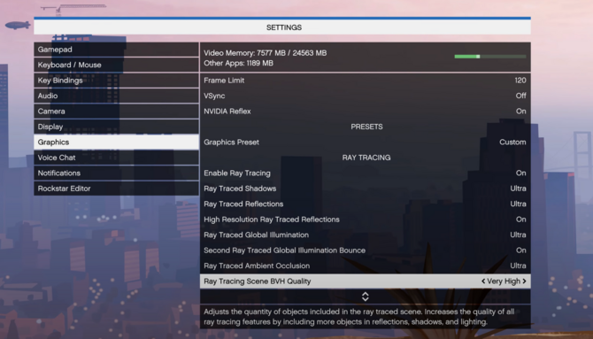 GTA 5 Enhanced Edition na PC otrzymuje kolejne opcje Ray Tracingu, w tym odbicia RT w wysokiej rozdzielczości [2]
