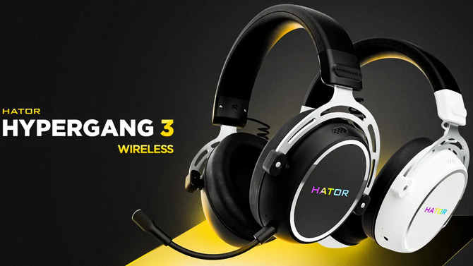 HATOR Hypergang 3 to nowa seria słuchawek Hi-Res z ANC, LDAC i przestrzennym audio. W takiej cenie mogą namieszać na rynku [1]
