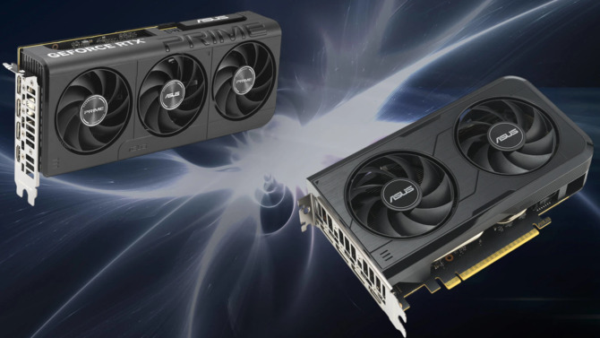 ASUS przedstawia karty graficzne GeForce RTX 5050 z serii Prime i Dual – cztery modele, dwie konstrukcje, jedno GPU [1]