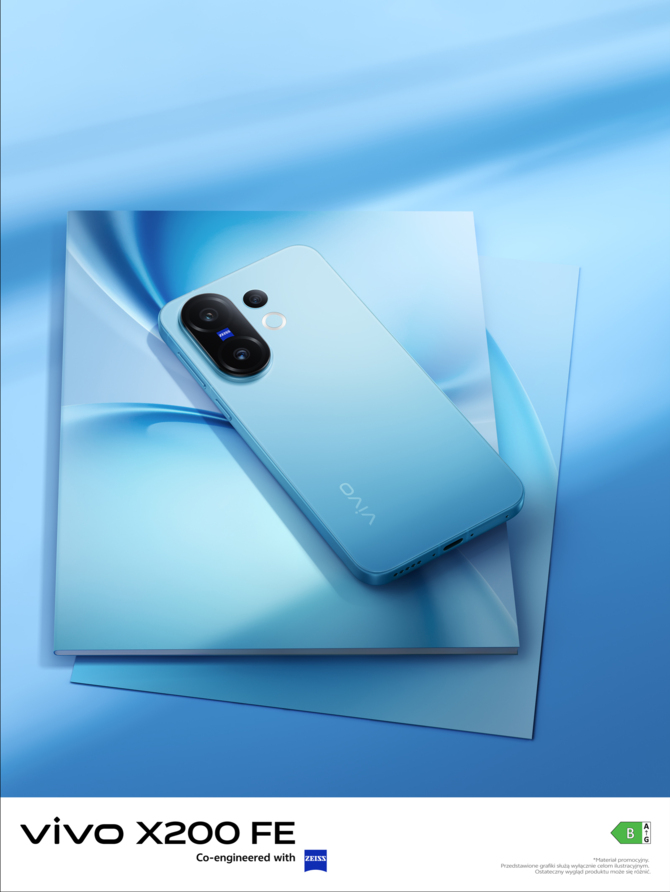 Smartfon vivo X200 FE trafia do Polski. Poznaliśmy cenę kompaktowego modelu z ex-flagowym SoC i baterią 6500 mAh [3]