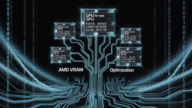 AMD przedstawia technologię Work Graphs redukującą zużycie pamięci VRAM przy renderowaniu drzew z 38 GB do 52 KB [1]