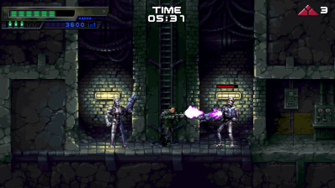 Terminator 2D: No Fate - dłuższy gameplay świetnie zapowiadającej się oldschoolowej platformówki z komentarzem jednego z twórców [2]