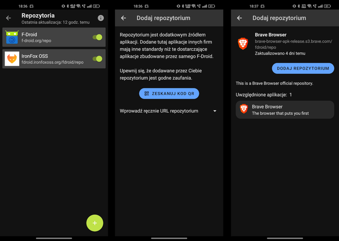 F-Droid - sklep z aplikacjami na Androida, o którym mogłeś nie wiedzieć. Łatwy dostęp do bazy FOSS [6]