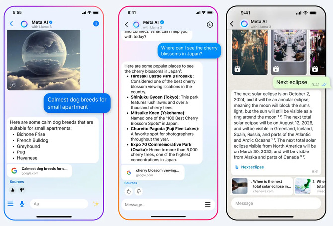 Chatboty Meta AI Studio otrzymają możliwość zapamiętywania historii rozmów i kontaktowania się z użytkownikami [2]
