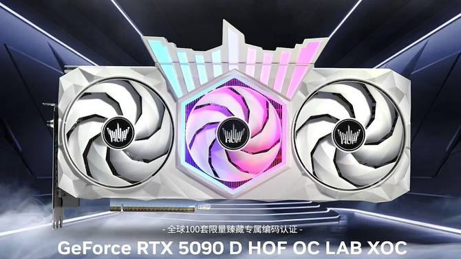 Karta graficzna GALAX GeForce RTX 5090 D ustanowiła nowe rekordy overclockingu osiągając 3650 MHz GPU i 36 Gbps GDDR7 [1]