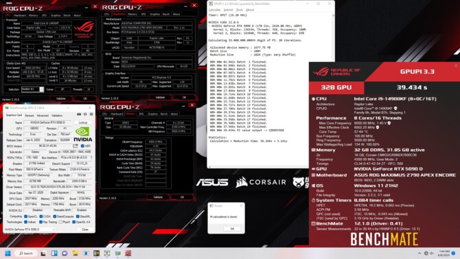 Karta graficzna GALAX GeForce RTX 5090 D ustanowiła nowe rekordy overclockingu osiągając 3650 MHz GPU i 36 Gbps GDDR7 [5]