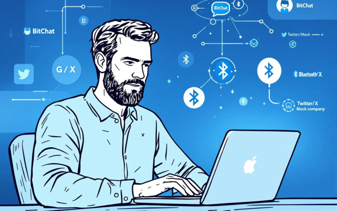 Jack Dorsey wypuszcza BitChat - komunikator peer-to-peer działający w sieci mesh Bluetooth LE bez dostępu do internetu [1]