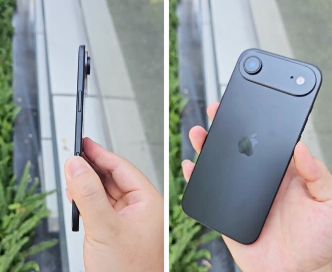 Smartfony Apple iPhone 17 Pro oraz iPhone 17 Air uchwycone na zdjęciach. Potwierdza się kontrowersyjny design urządzeń [4]