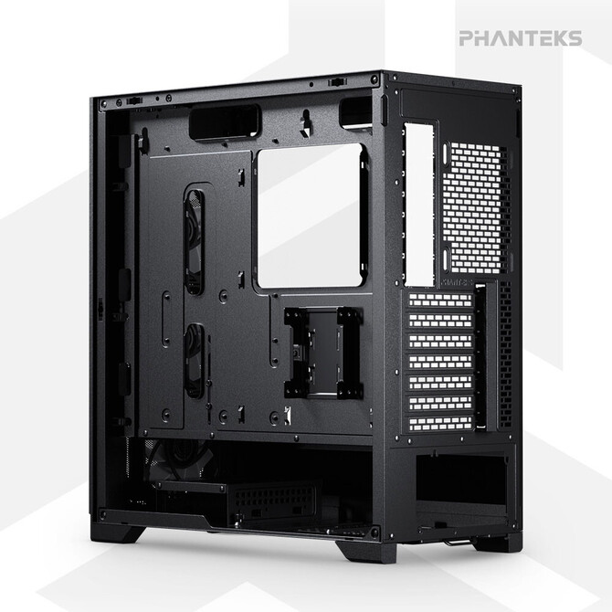 Phanteks Eclipse G370A to budżetowa obudowa, która oferuje filtry przeciwkurzowe i fabryczne wentylatory oraz wspiera AiO 360 mm  [4]